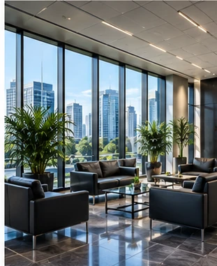 Corporate office main area