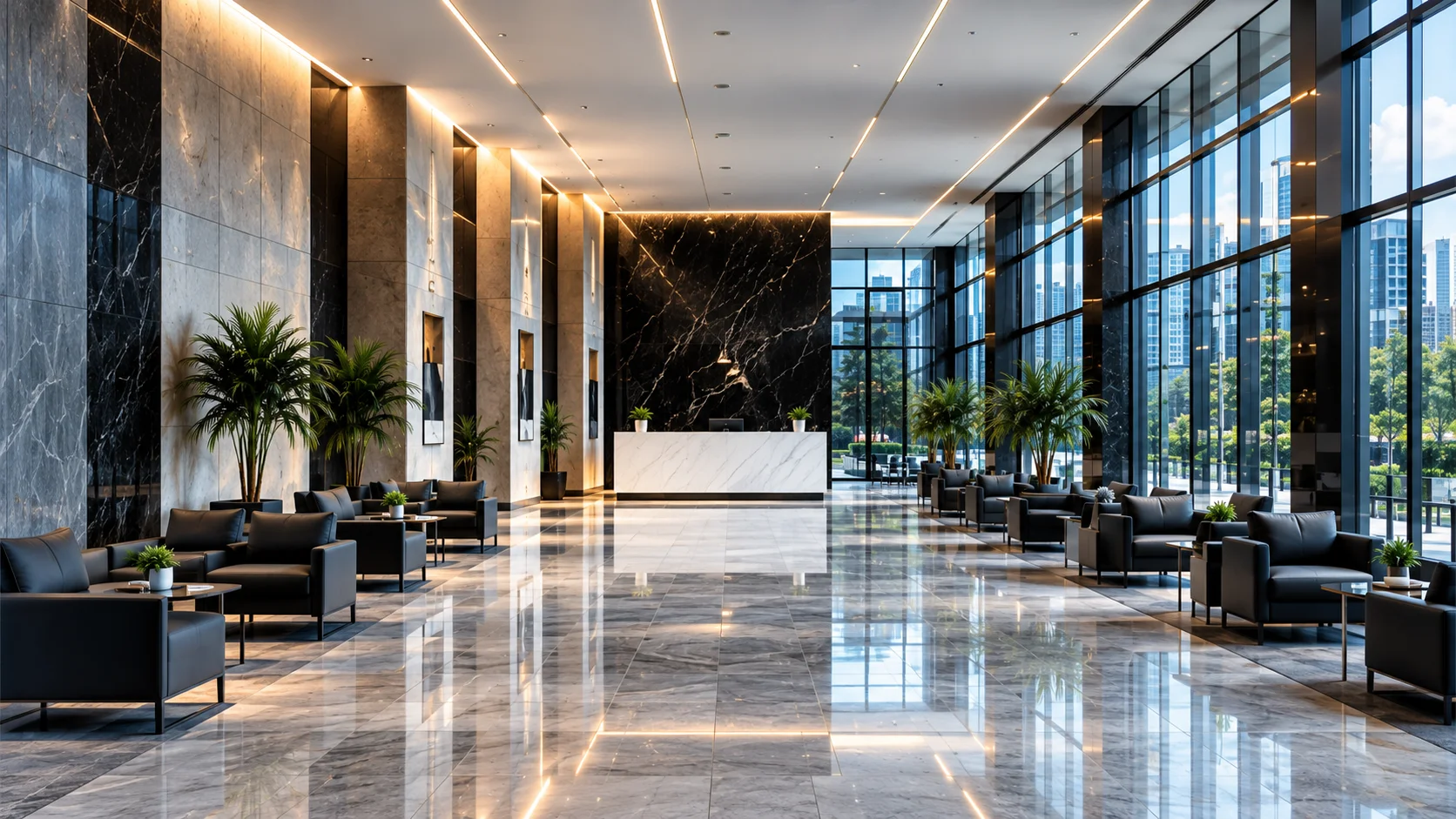 Corporate office cleaning case study